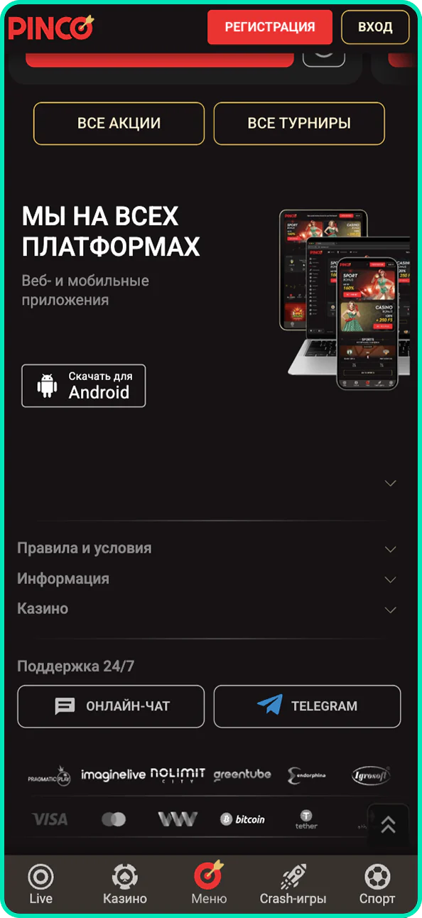 Download Pinco app