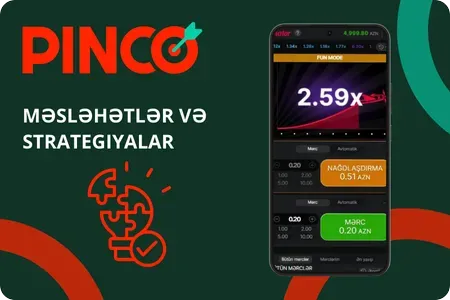 Aviator Pinco Casino üçün məsləhətlər və strategiyalar