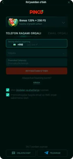 Pin co casino App