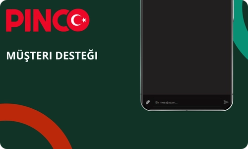 Pinco APK Müşteri desteği