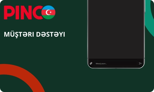 Əlaqə üsulları Pinco Casino