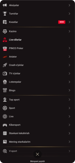 Pinco casino ios
