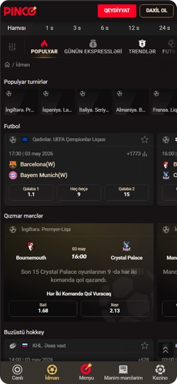Pinco Casino APK yüklə
