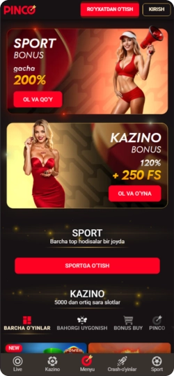 Pinco casino APK